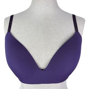 Victoria's Secret T-Shirt Lightly Lined Wireless Bra sz 36D * Convertible Straps
